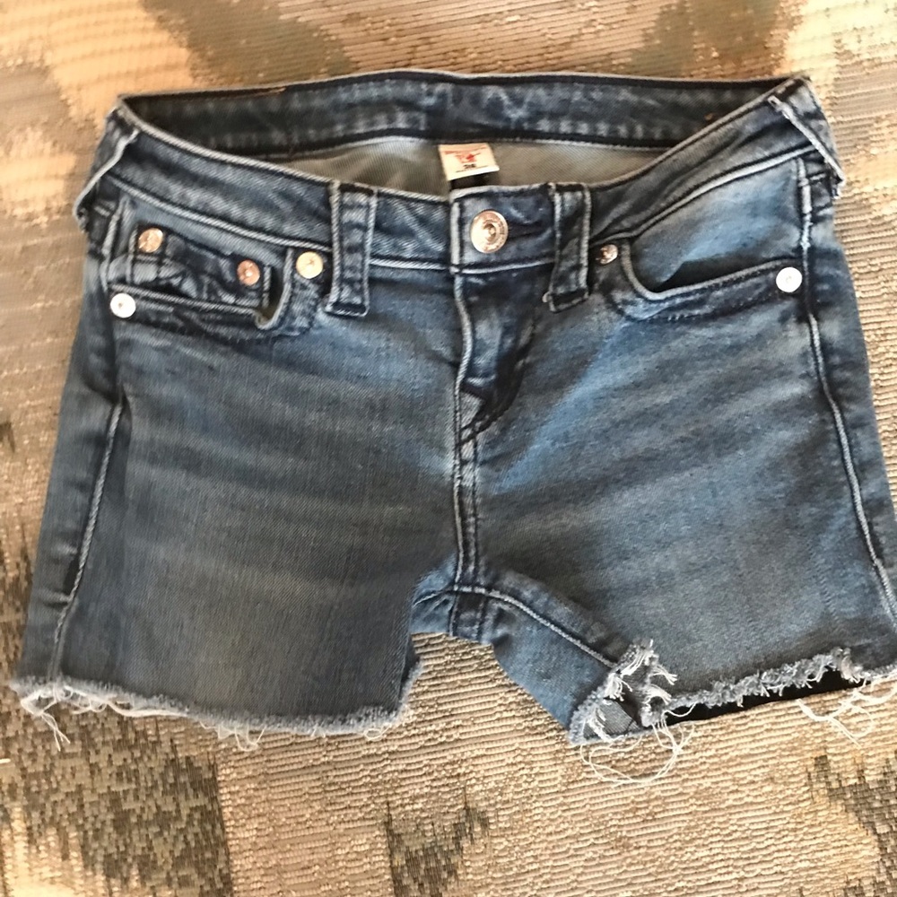 True Religion Cut off shorts